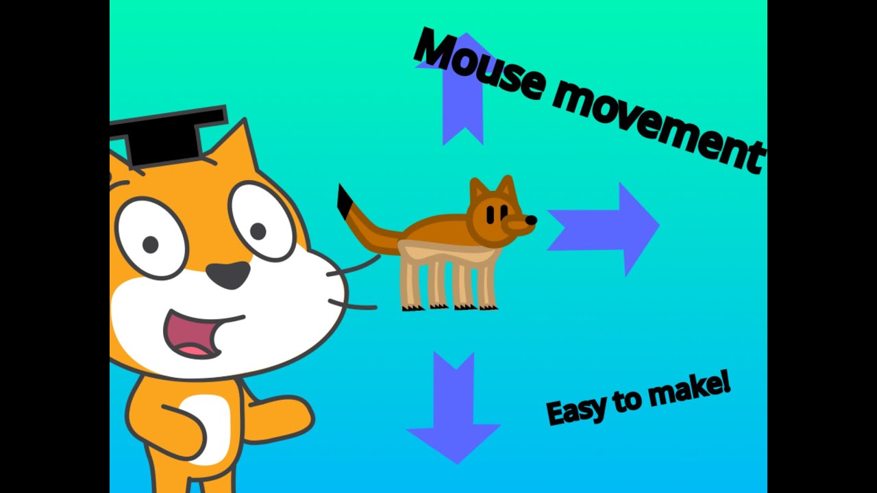 Mouse Move Script Moving script with MOUSE in scratch - YouTube