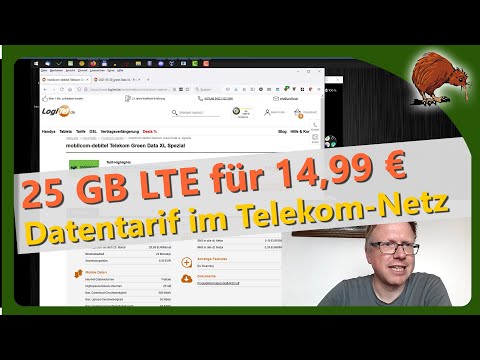 mobilcom-debitel Telekom Green Data XL Spezial - 25 GB für 14,99 Euro