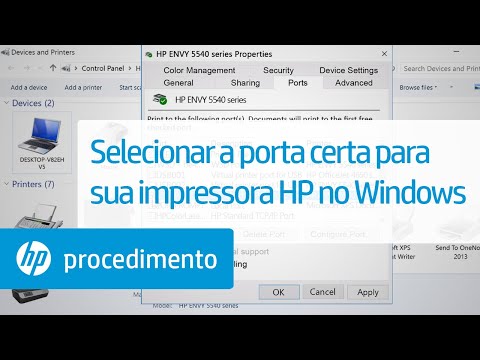 Vídeo: Como Determinar A Porta Da Impressora