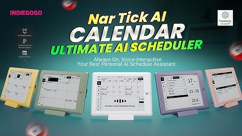 NarTick E-Ink Calendar Review | Ultimate AI Scheduler 🔥