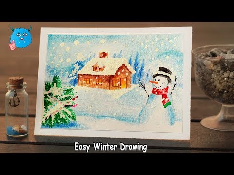 วีดีโอ: วิธีการวาดทิวทัศน์ฤดูหนาว