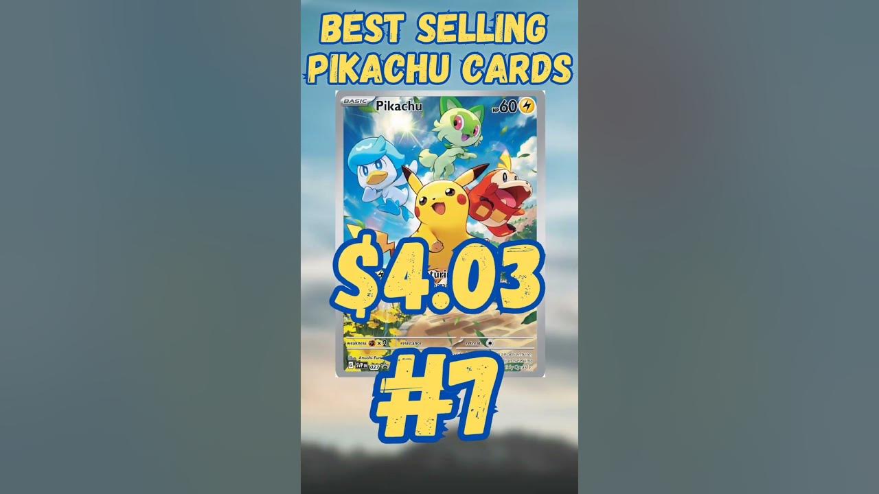 The Best Selling Pikachu Cards! 