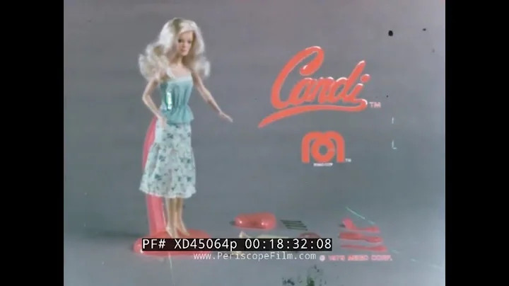 1979 CANDI TV COMMERCIAL  MEGO'S GLAMOUR FASHION D...