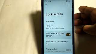 how to turn on off add user from lock screen,add user from lock screen on off kaise karen Nokia 3 1