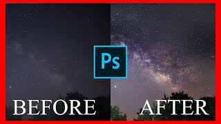 How to Edit the Milky Way! - Photoshop