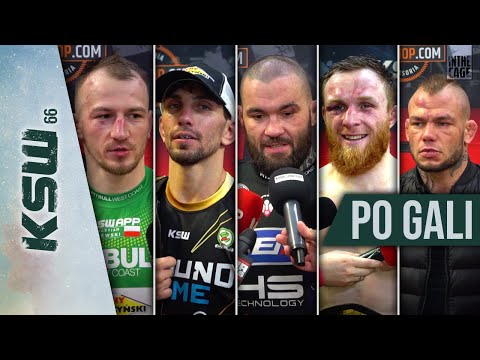 KSW 66: BOHATEROWIE NA GORĄCO PO WALCE [WSZYSTKIE WYWIADY]