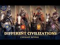 Age of Empires Mobile | Game Assets | CAVALRY from France, Byzantine, Roman, and China