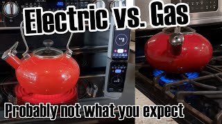 Gas stoves aren't really that fast  even standard electric is faster!