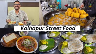 Kolhapur Street Food | Dehaati, Bawada Misal, Davangiri Loni Dosa and more