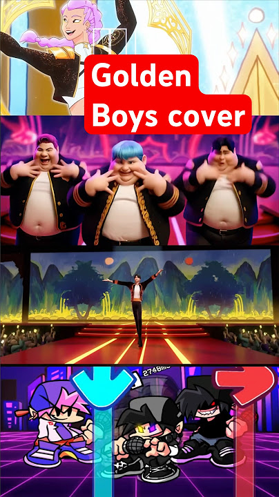 Golden but Saja boys Covers x FNF gameplay - Kpop demon hunters #fnf #kpopdemonhunters #golden