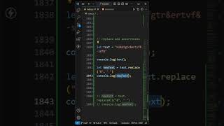 Replace Characters in String in JavaScript in Hindi #dsa #javascript #strings #manupulation #hindi