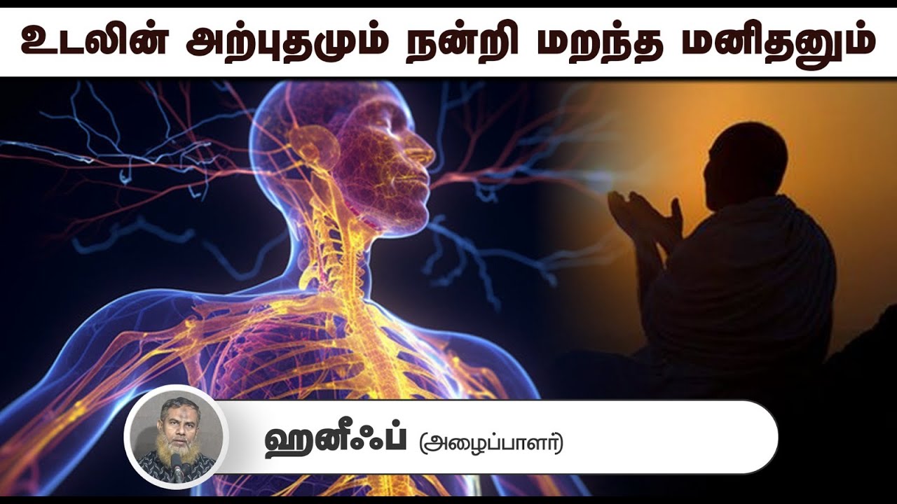 உடலின் அற்புதமும் நன்றி மறந்த மனிதனும்┇ஹனீஃப் (அழைப்பாளர்)┇19-10-2025┇Way to Paradise