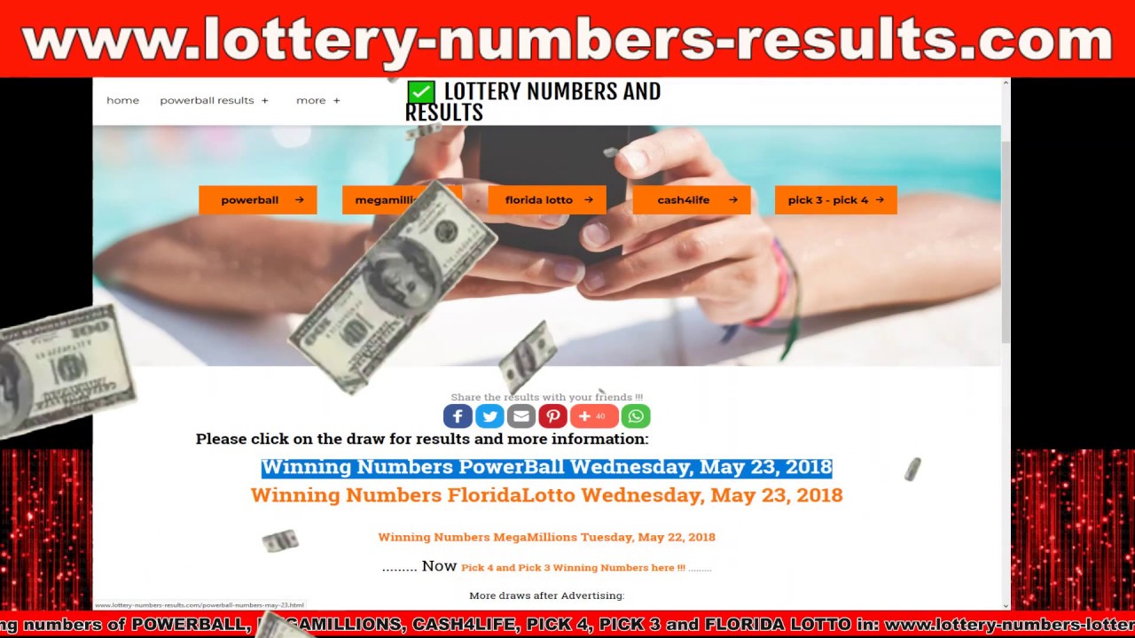 Florida Mega Millions Frequency Chart