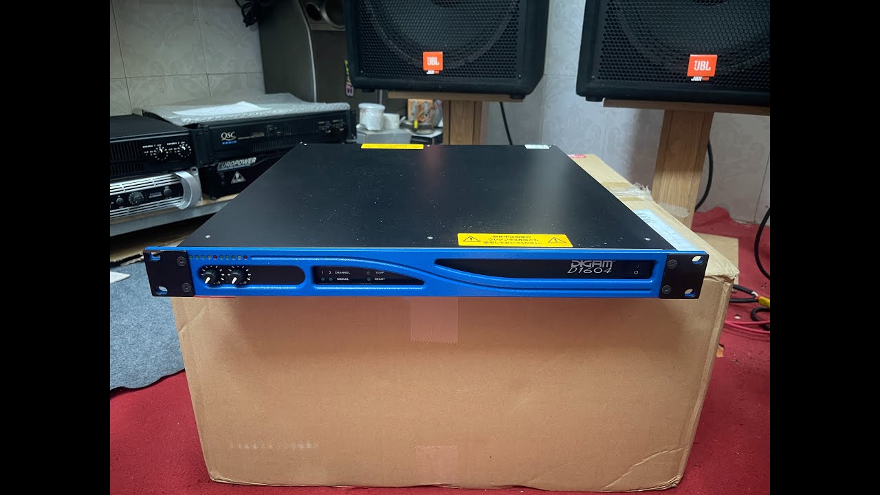 Power Soft DIGAM D1604 Con Đẩy Made In Italy Ship Ebay Hàng Cực