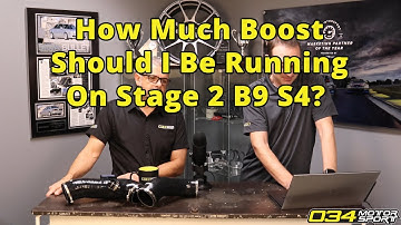 How Much Boost Should I Be Running On A Stage 2 B9 S4? | 034Motorsport FAQ