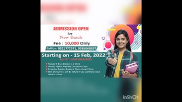 IIT JAM 2023| Mathematics &  Mathematical Statistics | Fees Only Rs. 25000 | Santosh Sir