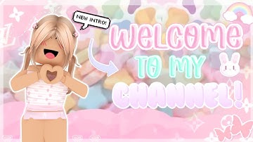 🐇🌈 welcome to my channel! *NEW 2023 GFX INTRO* 🍦