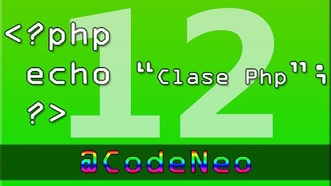 Clase PHP : Formularios en php GET y POST