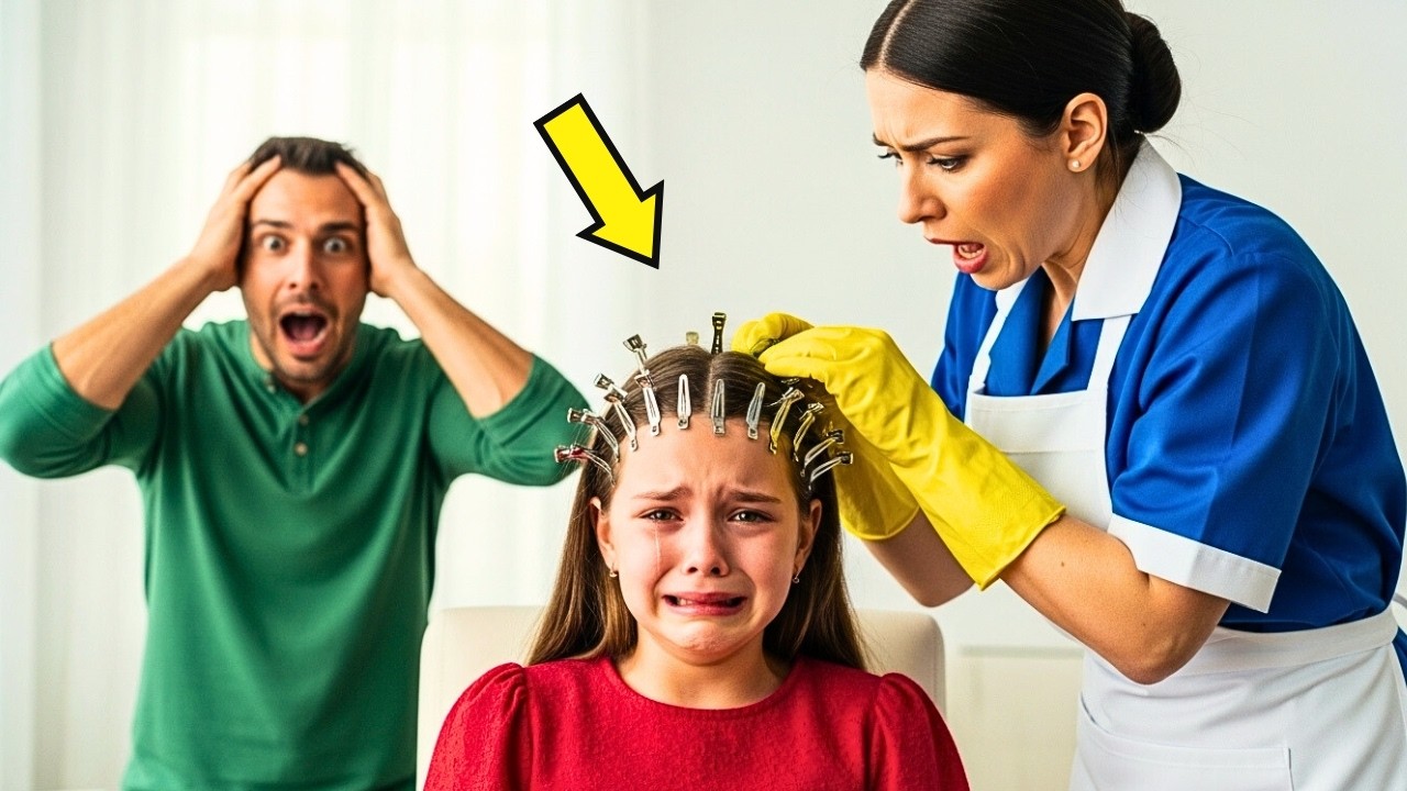 CÓRKA MILIONERA CIERPIAŁA W CISZY… NOWA GOSPODYNI ZAUWAŻYŁA COŚ SZOKUJĄCEGO NA JEJ GŁOWIE