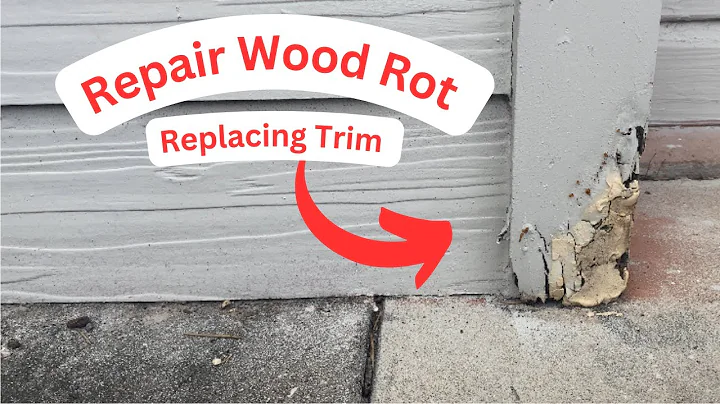 Repair Wood Rot on Exterior Trim | Replacing Trim from Water Damage | Dry Rot