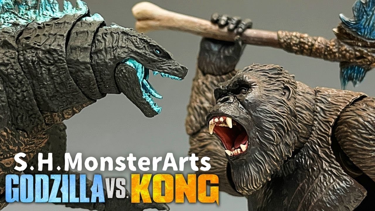 【ゴジラvsコング】SHMA GODZILLA&KONG FROM GODZILLA VS. KONG(2021) review サンプルレビュー  SHモンスターアーツ