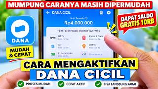 How to Activate Dana Cicil | Get 10k for Free! screenshot 3