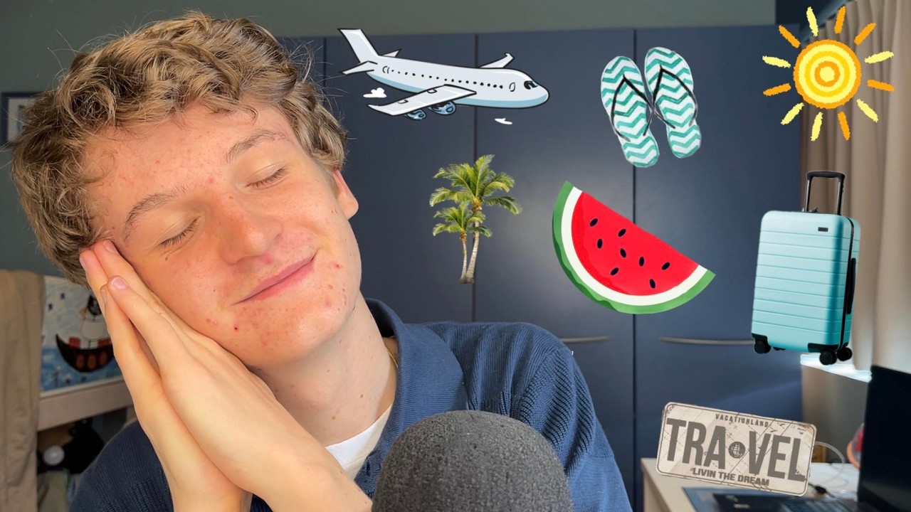 ASMR for People Who Desperately Need a Vacation! 😴🌴