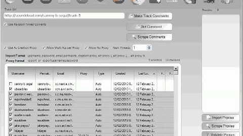 Mass track comments How to increase soundcloud track comments - Soundcloud Manager Tutorial