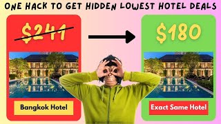 2026 This Hacks & Tricks Guaranteed Lowest Hidden Hotel Discounted Deals