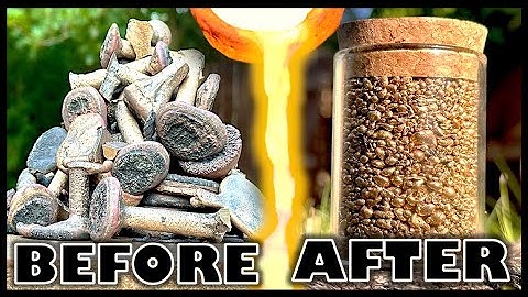 HOW TO MAKE BRONZE CASTING GRAIN FROM HOME