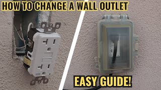 How to change a wall outlet - with weather box - Beginner's Guide by Remodel With Robert 394 views 2 months ago 11 minutes, 13 seconds