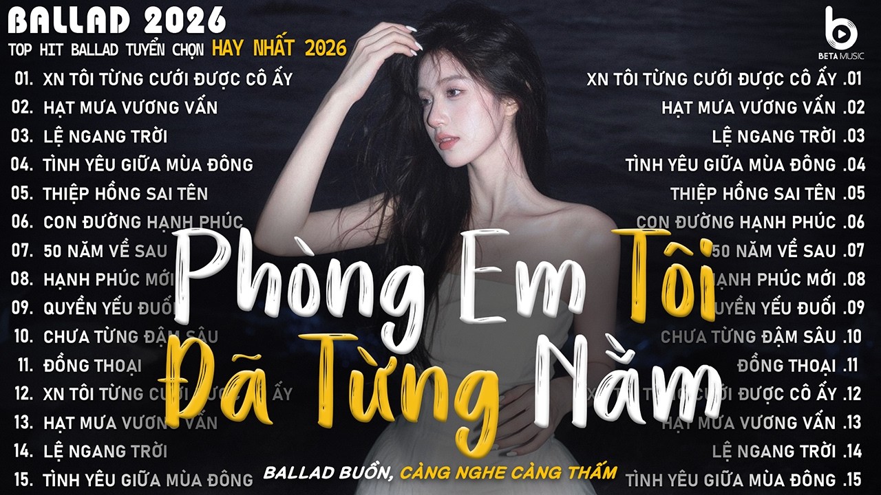 Xem Như Tôi Từng Cưới Được Cô Ấy, 50 Năm Về Sau - Nhạc Trẻ Ballad Việt 2026 Triệu View Hot Trend
