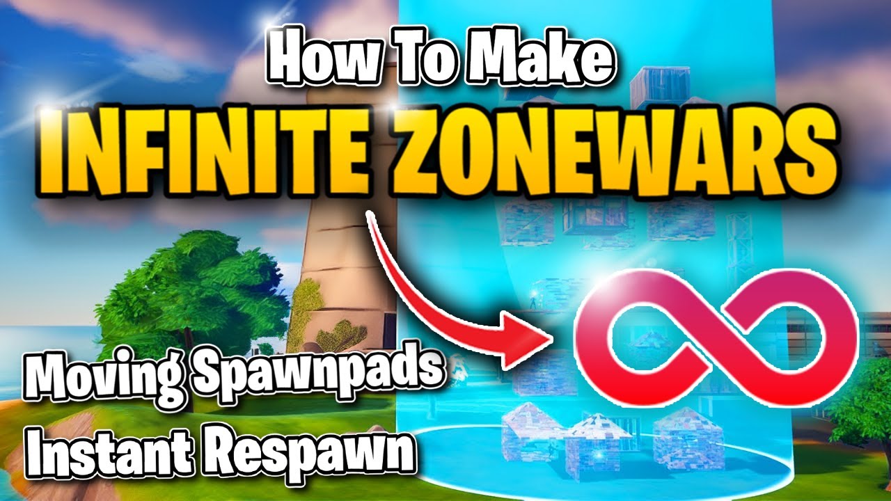 Как сделать INFINITE ZONEWARS в UEFN