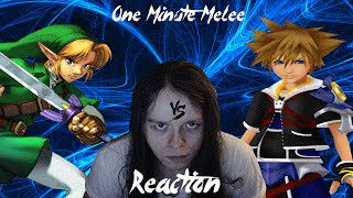 Link Vs Sora Reaction One Minute Melee Full
