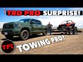 Is the Toyota Tundra TRD Pro Good at Towing? To Find Out I Tow a RZR On a City & Highway MPG Loop!