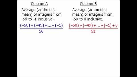 GRE Math Practice: Statistics - Example 1
