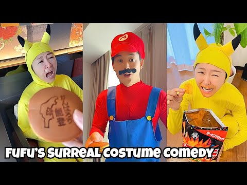 Surreal Ziki & Zaki Costume Horror Comedy | Fufu/ふうふ Bizarre Sketch Compilation 2024 Part17