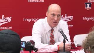 John Groce Postgame Press Conference at #25 Indiana 1/7/17
