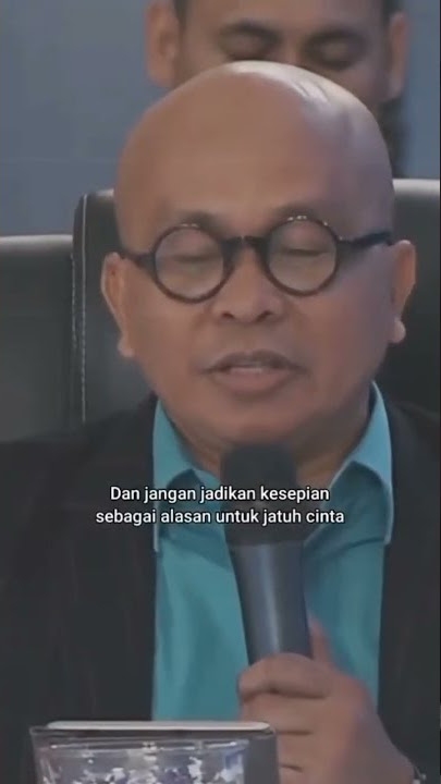 Quotes kang maman, Jangan jadikan kesepian alasan jatuh cinta