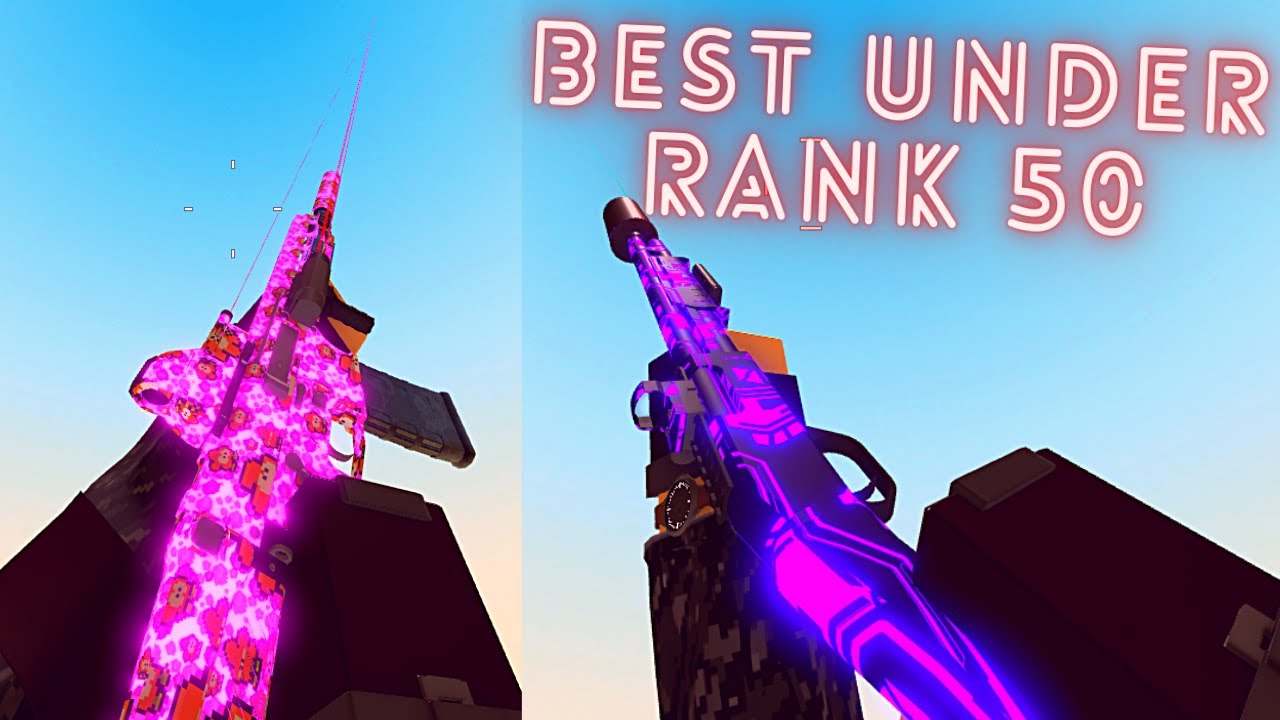 the *BEST* GUNS UNDER RANK 50 in phantom forces! YouTube