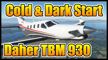 Daher TBM 930 Startup Tutorial w/ Checklists [MSFS2020]