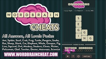 WordBrain Elephant 5 Cheats | WordBrain Cheats | Elephant 5 Answer