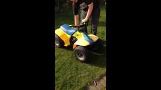 suzuki LT 50 from warm start