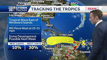 National Hurricane Center still monitoring two disturbance in the Atlantic | 10/18/25