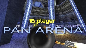 Insane 16 player DM-Fractal Pan Arena