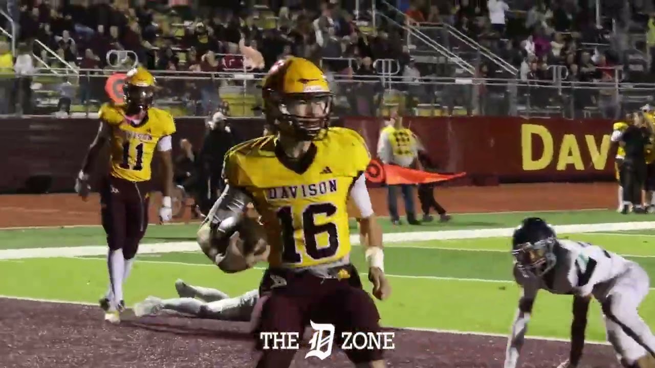 Davison 2026 QB S Jaxson Dosh Full Game Highlights Vs Lapeer Week 9 