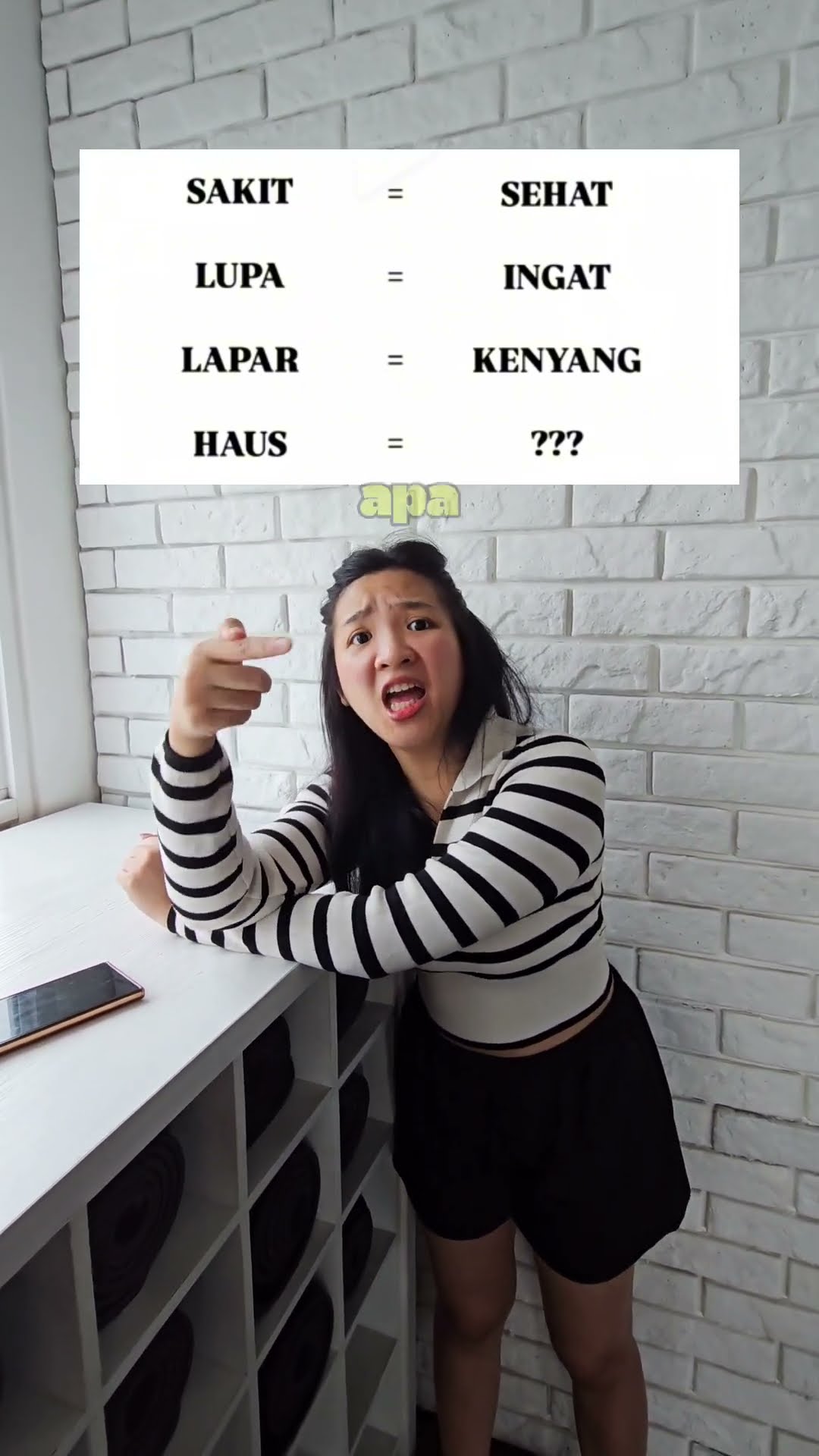 APA LAWAN KATA HAUS?!