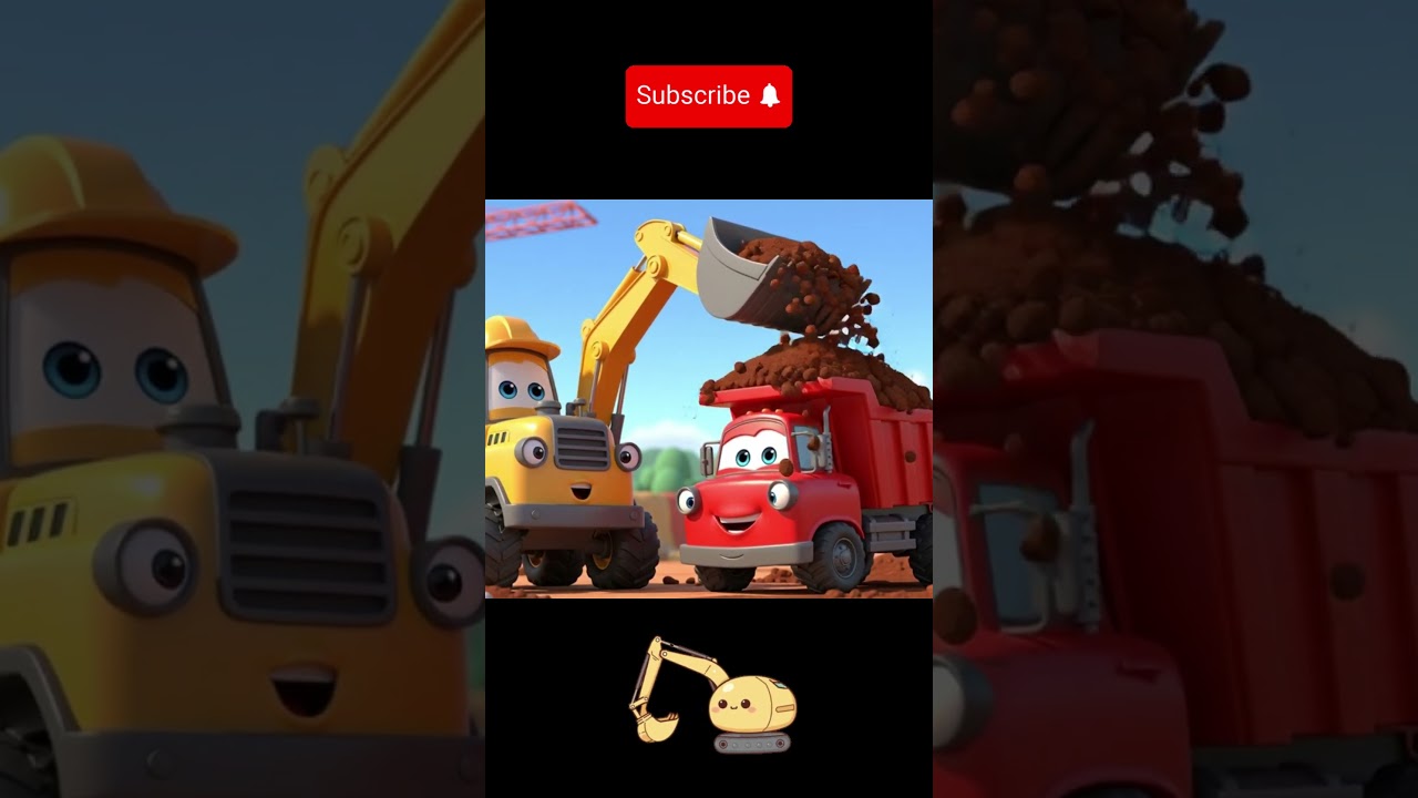 Digger Digger Excavator | Kids Learning Video for Preschoolers | Kids Songs & Nursery Rhymes