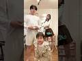 家族でお腹見せダンスしてみた #shorts