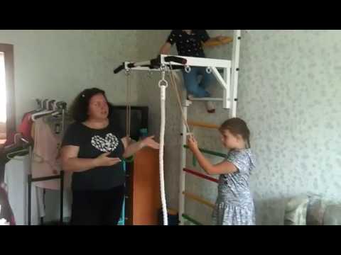 Семейный видео отзыв на шведскую стенку BarFits